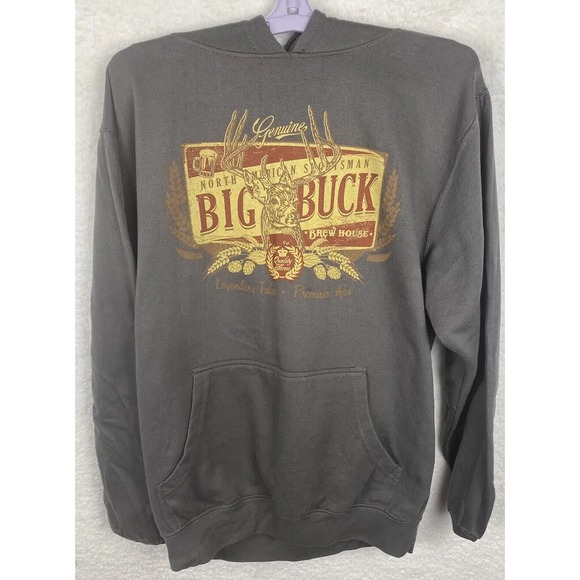 Other - Canyon Creek North American Sportsman Big Buck‎ Brew House Hoodie Gray Size M